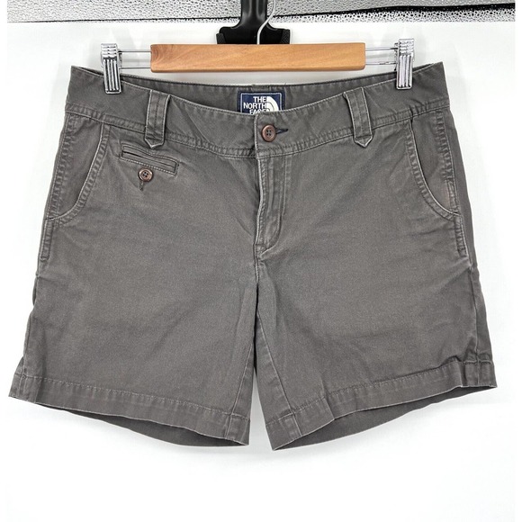 The North Face Pants - The North Face Women's Size 8 Blue Label KHAKI Hiking Trail Shorts w/STRETCH